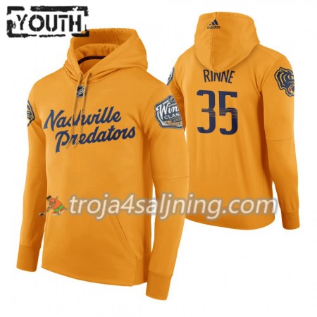 Nashville Predators Pekka Rinne 35 2020 Winter Classic N001 Hooded Sweatshirt - Barn